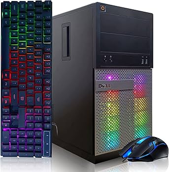 デスクトップ型PC PC core i5 7500 GTX1660Super Amazon.com: Dell RGB Gaming PC Desktop Computer - Intel Quad